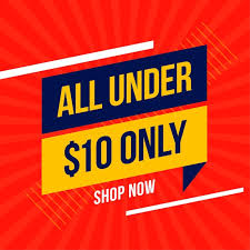 Under $ 10